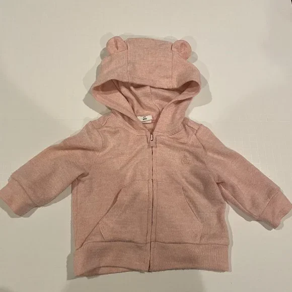 GAP Baby 2 Piece Pink Sweatshirt and Sweatpants Outfit Size 0-3 months - Picture 8 of 15